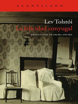 cover image of La felicidad conyugal